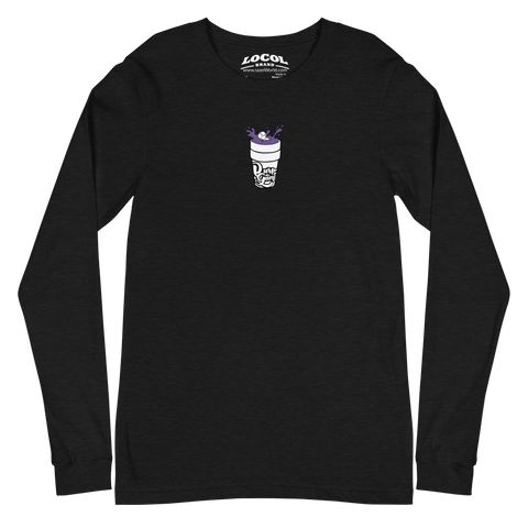 Purp Gang Double Cup Long Sleeve Tee