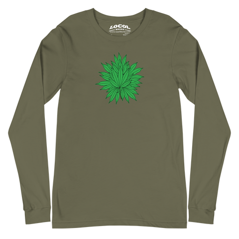 Marijuana Tree Star Long Sleeve Tee