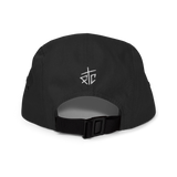 White Fort Collins 5 Panel Cap
