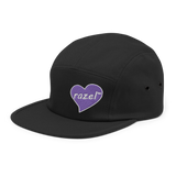 razel™ Purple Hearted 5 Panel Cap