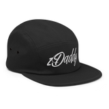 White zDaddy 5 Panel Cap