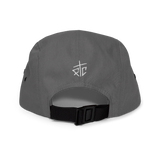 White Fort Collins 5 Panel Cap