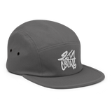 White Fort Collins 5 Panel Cap