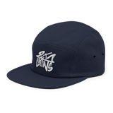 White Fort Collins 5 Panel Cap