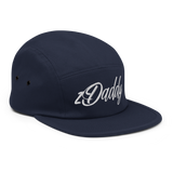 White zDaddy 5 Panel Cap