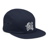 White Fort Collins 5 Panel Cap