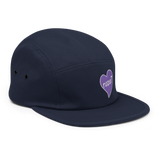 razel™ Purple Hearted 5 Panel Cap