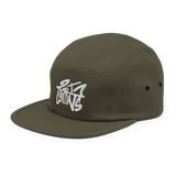 White Fort Collins 5 Panel Cap