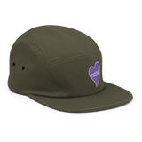 razel™ Purple Hearted 5 Panel Cap