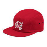 White Fort Collins 5 Panel Cap