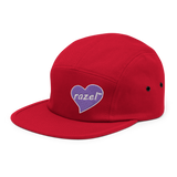 razel™ Purple Hearted 5 Panel Cap