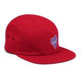 razel™ Purple Hearted 5 Panel Cap