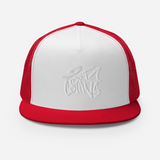 White Fort Collins Trucker Cap
