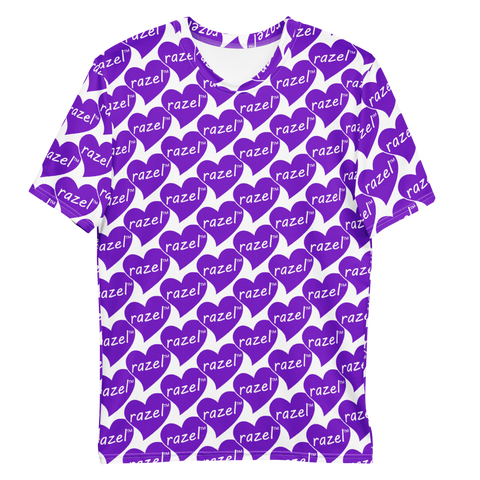 razel™ Purple Hearted Motif Tee