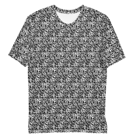 razel™ Face QR Code Motif Tee (Inverted)