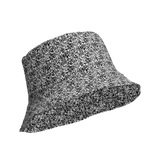 razel™ Face QR Code Motif Bucket Hat (Reversible)