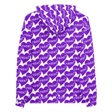 razel™ Purple Hearted Motif Hoodie