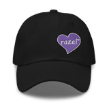 razel™ Purple Hearted Dad Hat