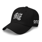 White Fort Collins Dad Hat