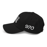 White Fort Collins Dad Hat