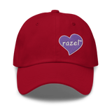 razel™ Purple Hearted Dad Hat