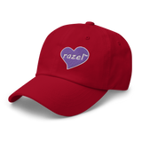 razel™ Purple Hearted Dad Hat