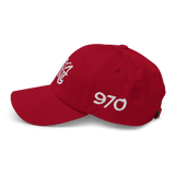 White Fort Collins Dad Hat