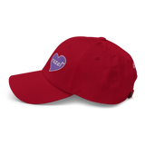 razel™ Purple Hearted Dad Hat