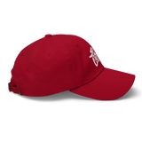 White Fort Collins Dad Hat