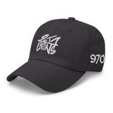 White Fort Collins Dad Hat