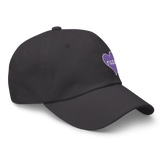 razel™ Purple Hearted Dad Hat