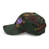razel™ Purple Hearted Dad Hat