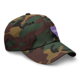 razel™ Purple Hearted Dad Hat