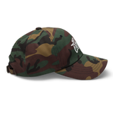 White Fort Collins Dad Hat
