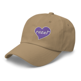 razel™ Purple Hearted Dad Hat