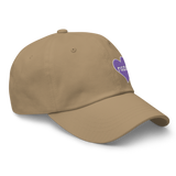 razel™ Purple Hearted Dad Hat