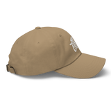 White Fort Collins Dad Hat