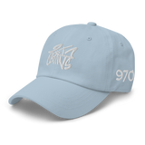 White Fort Collins Dad Hat