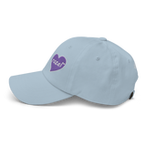 razel™ Purple Hearted Dad Hat