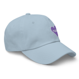 razel™ Purple Hearted Dad Hat