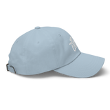 White Fort Collins Dad Hat