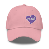 razel™ Purple Hearted Dad Hat