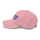 razel™ Purple Hearted Dad Hat