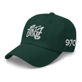 White Fort Collins Dad Hat