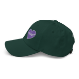 razel™ Purple Hearted Dad Hat