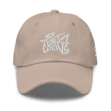 White Fort Collins Dad Hat