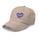 razel™ Purple Hearted Dad Hat
