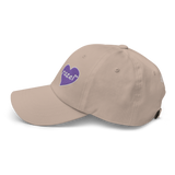 razel™ Purple Hearted Dad Hat