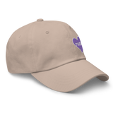 razel™ Purple Hearted Dad Hat