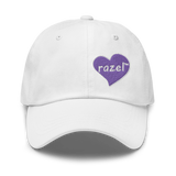 razel™ Purple Hearted Dad Hat